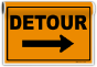 Detour Sign