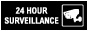 24 Hour Surveillance Sign