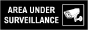 Area Under Surveillance Sign