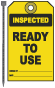 Inspected Ready To Use Tag
