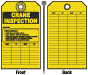 Crane Inspection Tag