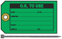 O.K. To Use Tag