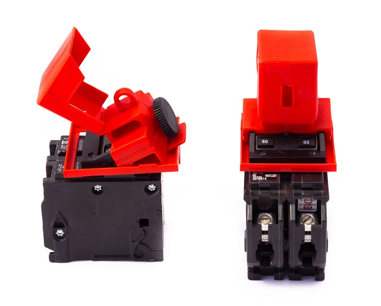 480/600V Clamp-On Circuit Breaker Lockout 