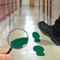 Green Footprints – 4¼ × 11⅞″