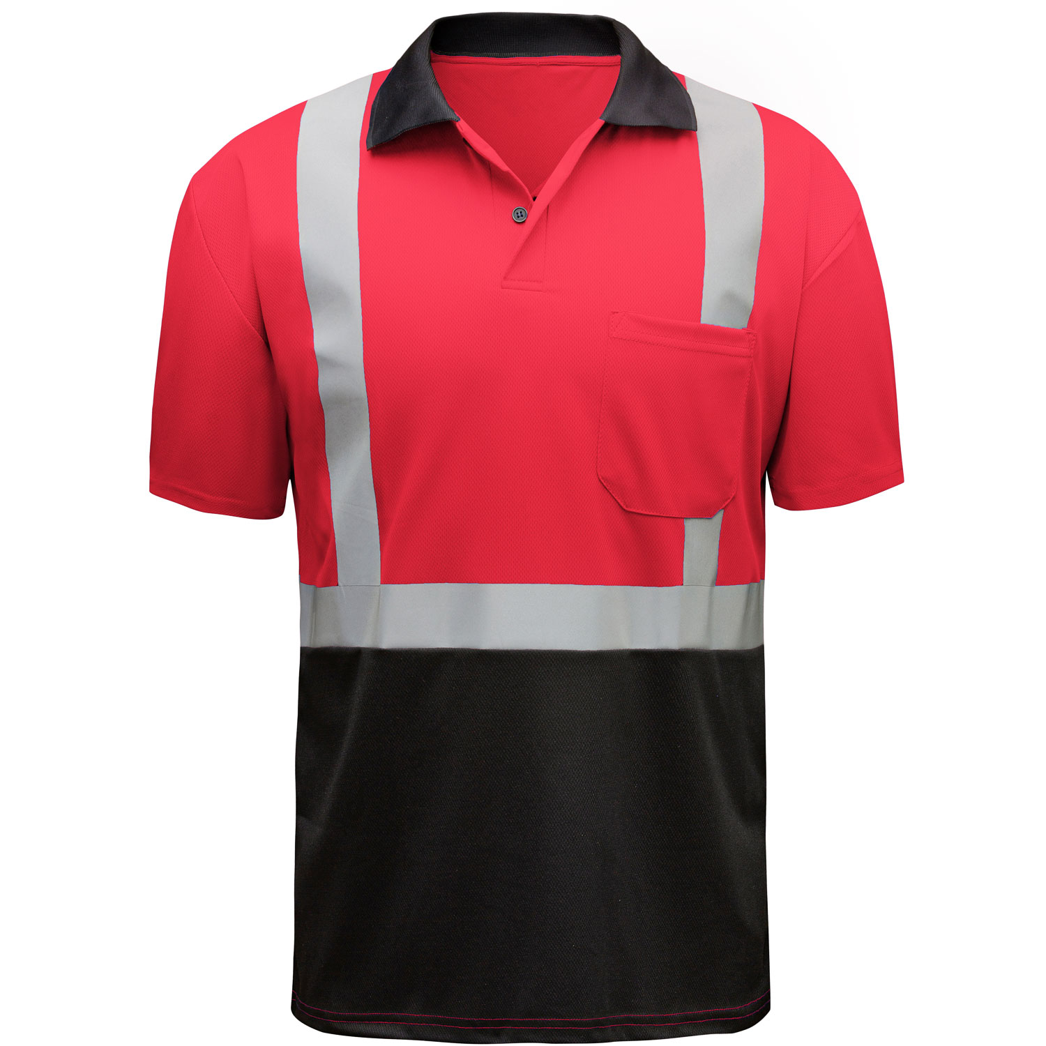 Non-ANSI Short Sleeve Safety Polo Shirt