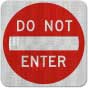Do Not Enter Sign