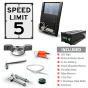 5 MPH LED Solar Speed Limit Sign