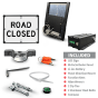 LED Solar Road Closed Sign
