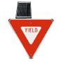 LED Solar Yield Sign