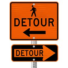 Temporary Traffic Control Signs