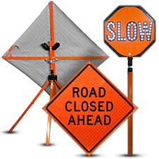 Temporary Traffic Control Signs