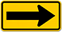 Yellow Right Arrow