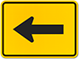 Yellow Left Arrow