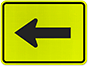 Yellow-Green Left Arrow