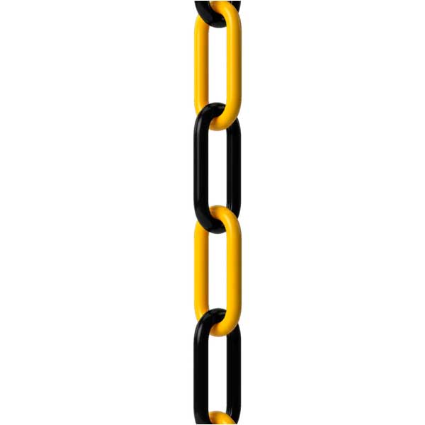 500 ft. Black And Yellow Plastic Chain - Shop Now w/ Fast Shipping