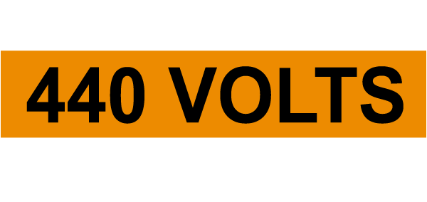 440 Volts Marker