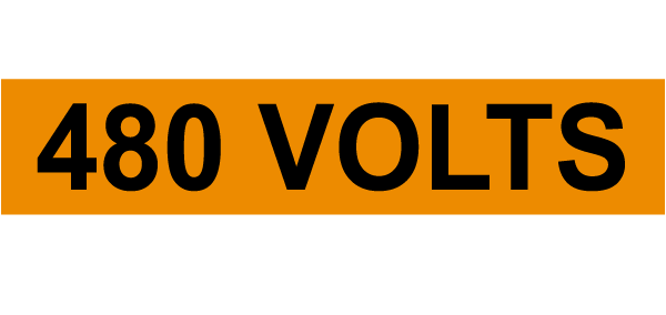 480 Volts Marker
