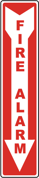 Fire Alarm Label