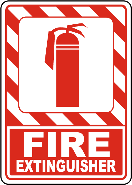 Fire Extinguisher Sign