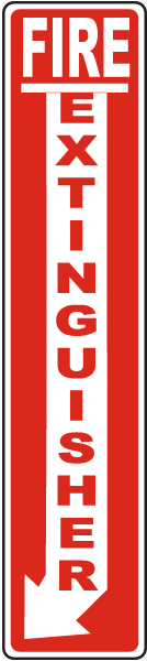 Fire Extinguisher Label