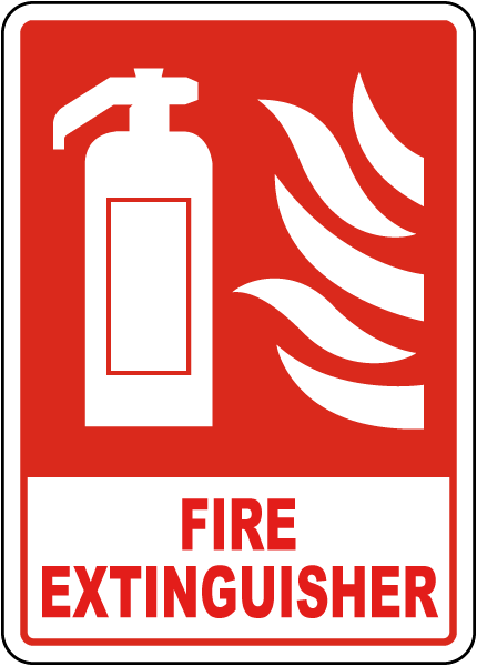 Fire Extinguisher Sign