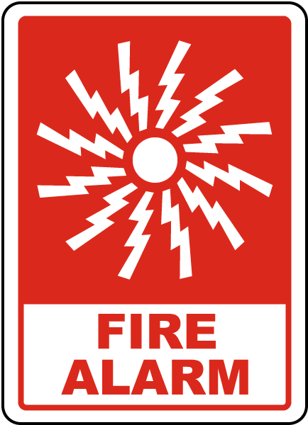 Fire Alarm Sign