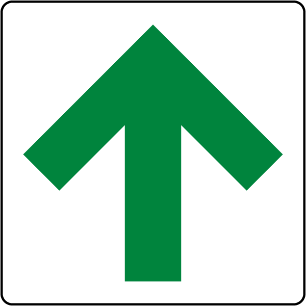 Up / Down Arrow Sign
