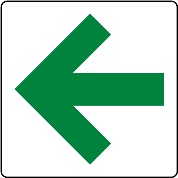 Left / Right Arrow Sign