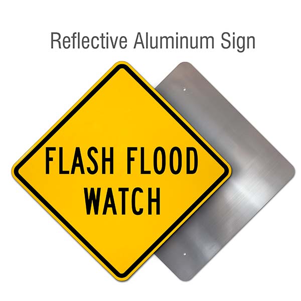 Flash Flood Watch Sign