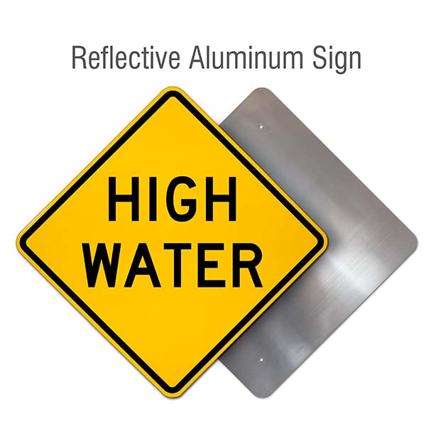 High Water Sign