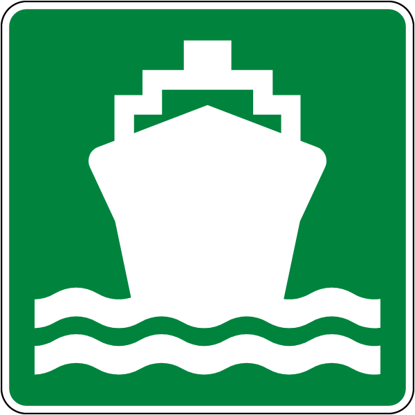 Passenger Ship Sign