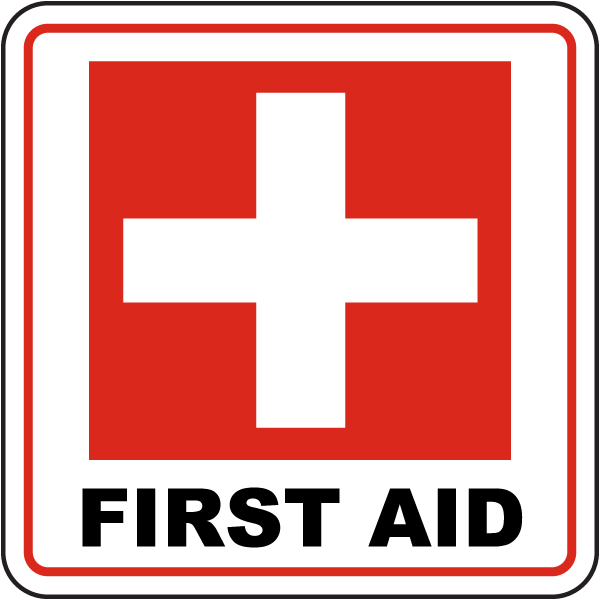 First Aid Sign