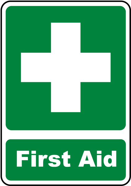 First Aid Sign