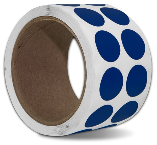 Blue Floor Marking Dots