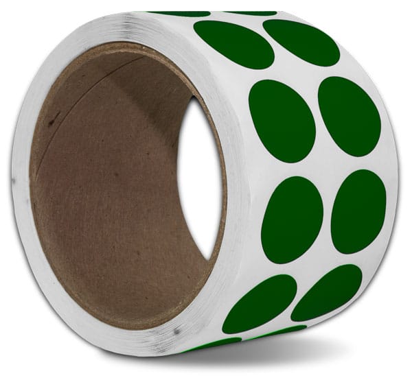 Green Floor Marking Dots