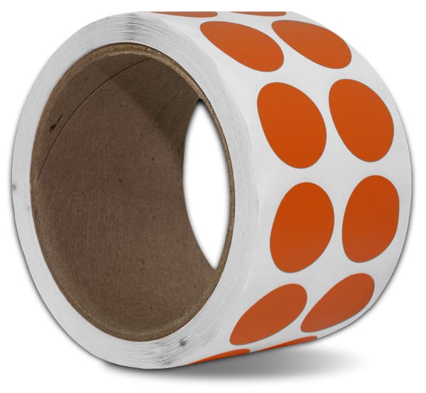 Orange Floor Marking Dots