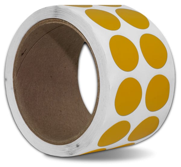 Yellow Floor Marking Dots
