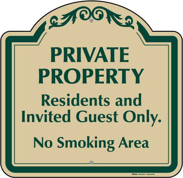 Residents And Invited Guest Sign