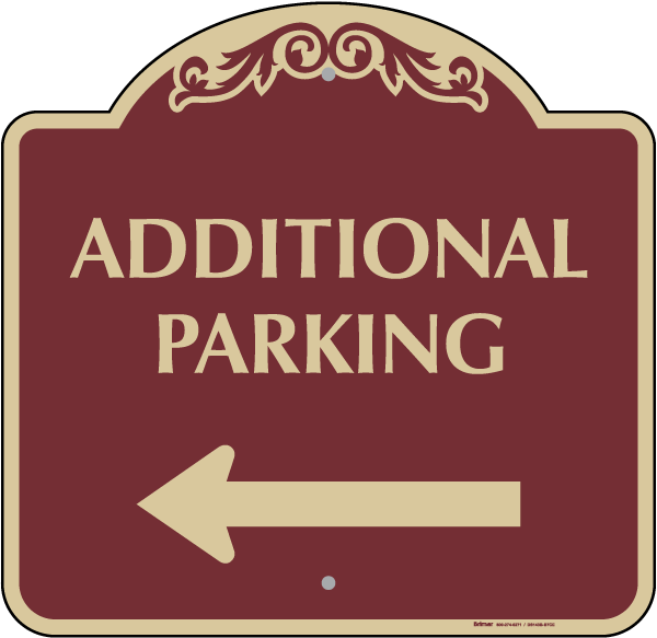 Additional Parking (Left Arrow)