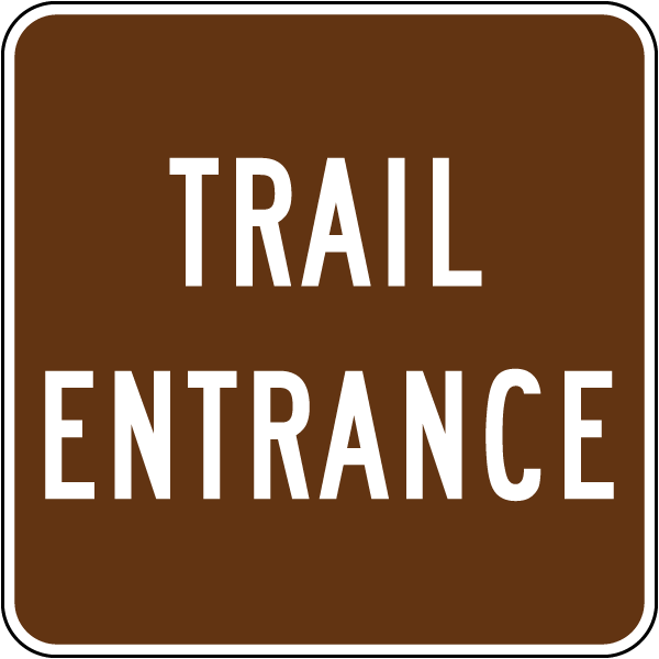 Trail Entrance Sign