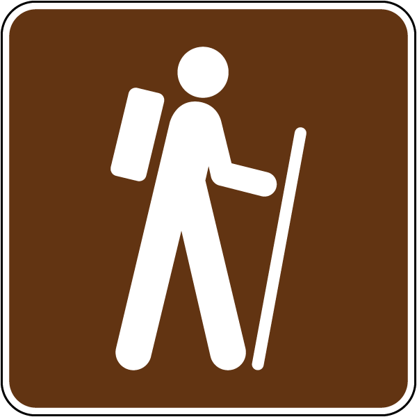 Hiking Trail Sign