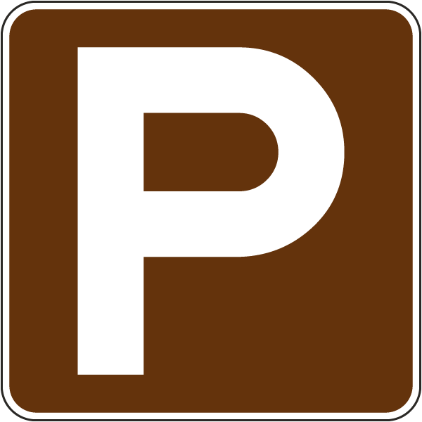 Campground Parking Sign