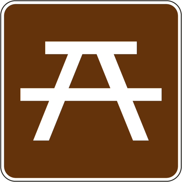 Picnic Area Symbol Sign