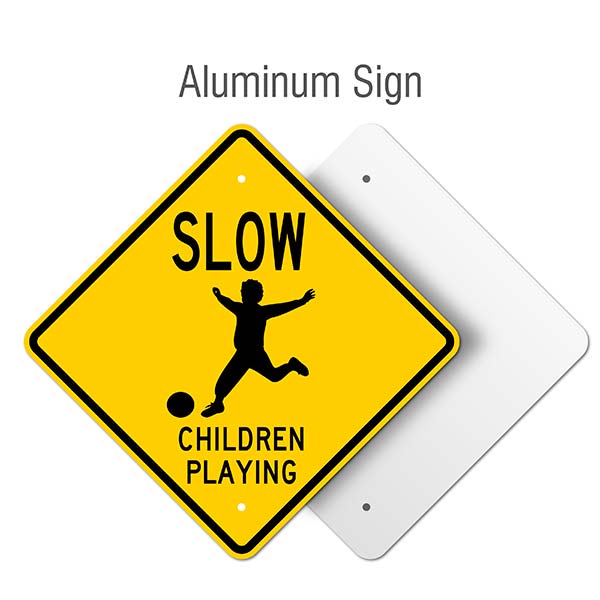 Slow Children Playing Sign