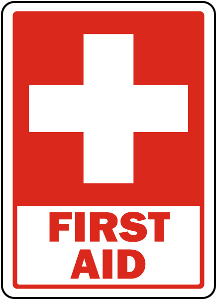 First Aid Sign