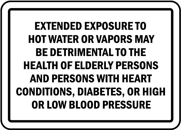 Nevada Water Temperature Sign