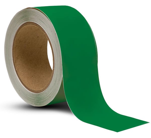 Green Vinyl Floor Marking Tape
