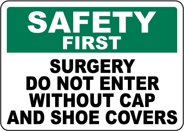 Do Not Enter Without PPE Sign