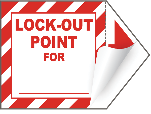 Lock-Out Point For Arrow Label