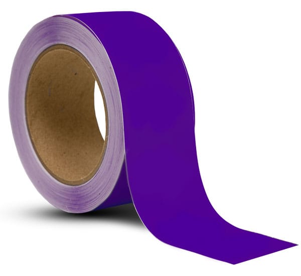 Purple Vinyl Floor Marking Tape